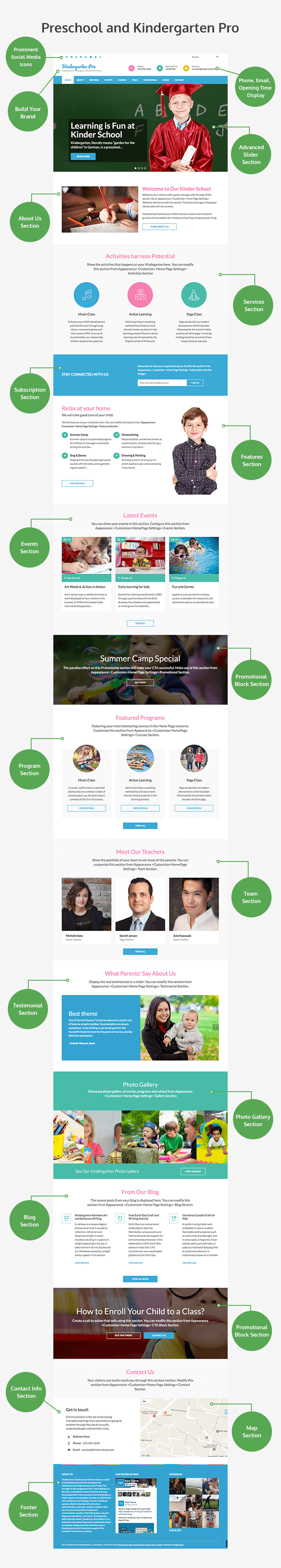 home page of Preschool and Kindergarten Pro
